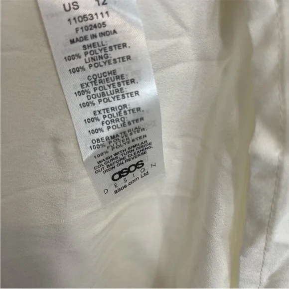 ASOS Cream Maxi Dress - Picture 4 of 4